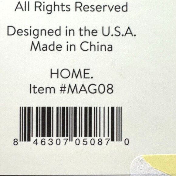 Rae Dunn 6 Glass Dome Magnets Set HOME FAMILY LOVE BLESSED GATHER GRATEFUL Gift - Picture 5 of 9